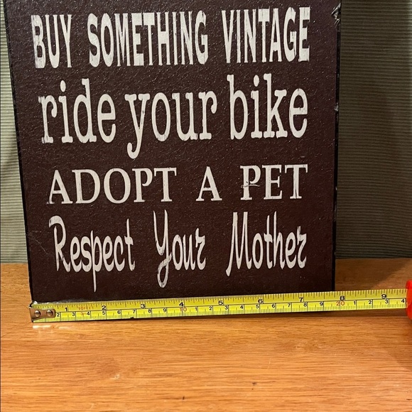 Inspirational Wall Art with White Text - Picture 6 of 15